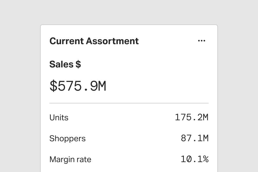 Image of a tile using the new component approach